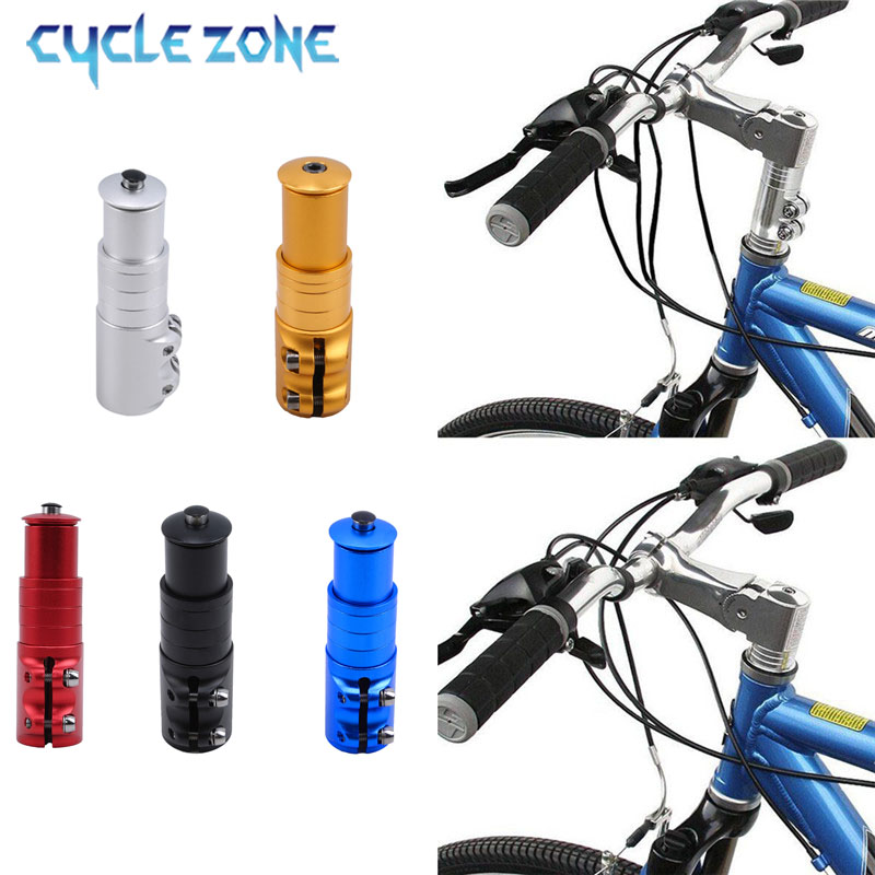 Stem Extender Tube - アルミ合金自転車フロントフォークチューブハイトナー、mtbロードバイク、ステムライザー、エクステンションアクセサリー