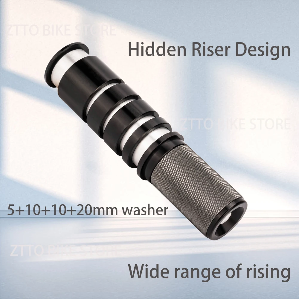 ZTTO MTB ロードバイクフォーク高さライザーステムエク - Stem Extender Tube のレビューと価格