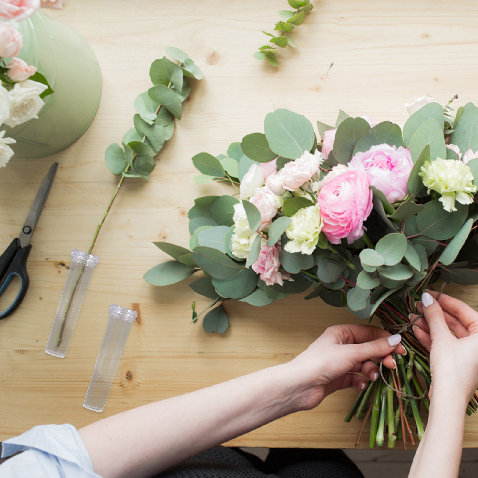 100本入りプラスチック製フラワーウォーターチューブ、生花用 - Longs Florist Supply のレビューと価格
