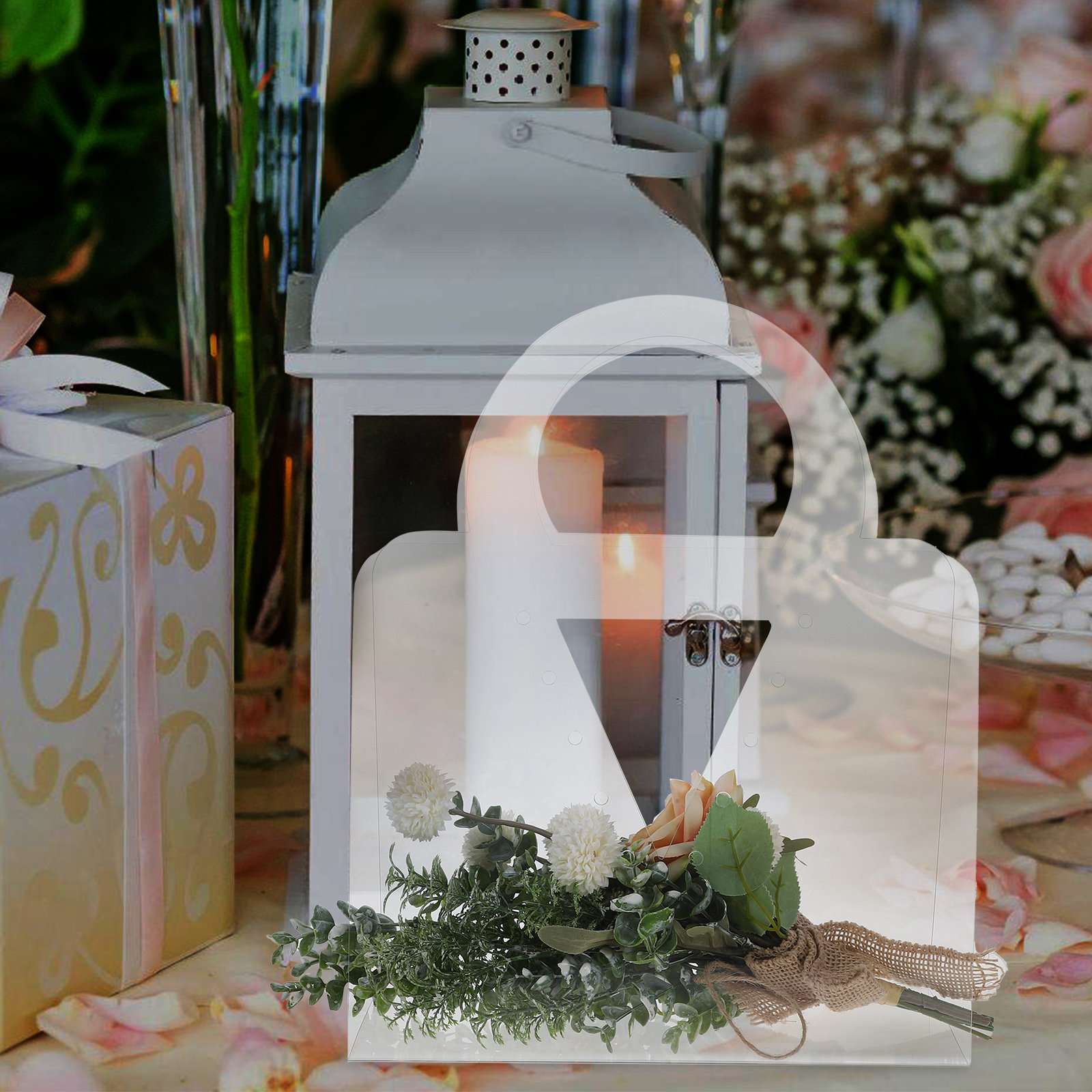 4 個の花束ギフトバッグ透明花包装袋花屋用品用エレガントなデ - Florist Supply Shop のレビューと価格