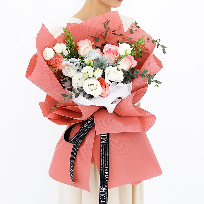 20個の花束包装素材カフィン紙花包装紙花屋用品防水エンボス紙 - Florist Supply Shop のレビューと価格