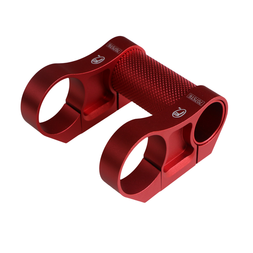 調整可能な二輪折りたたみ自転車ステム,BMXステム,ショート - Stem Extender Tube のレビューと価格