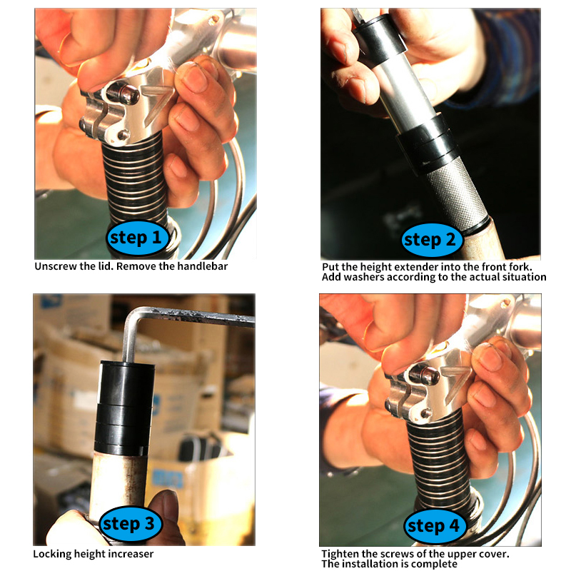 自転車フォークステアラーチューブエクステンダーアダプター 2 - Stem Extender Tube のレビューと価格