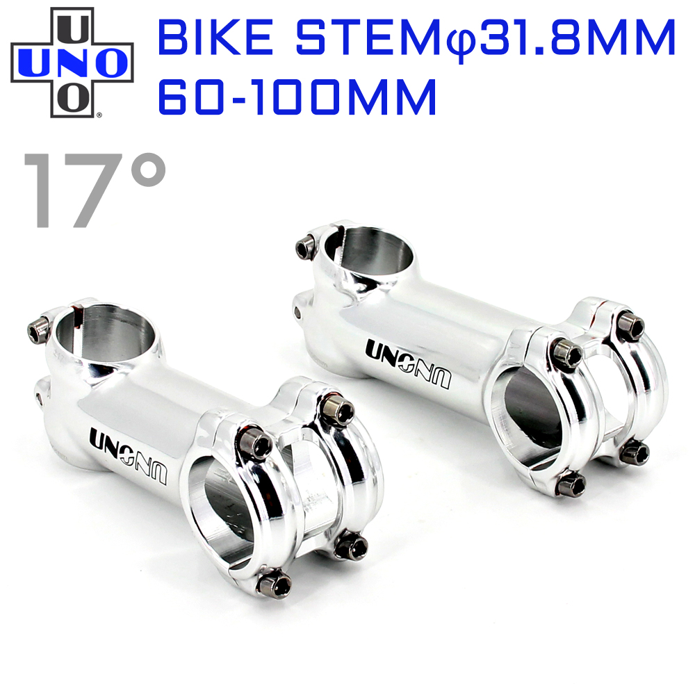 Uno-ロードバイクとマウンテンバイクのステム,17度,シル - Stem Extender Tube のレビューと価格