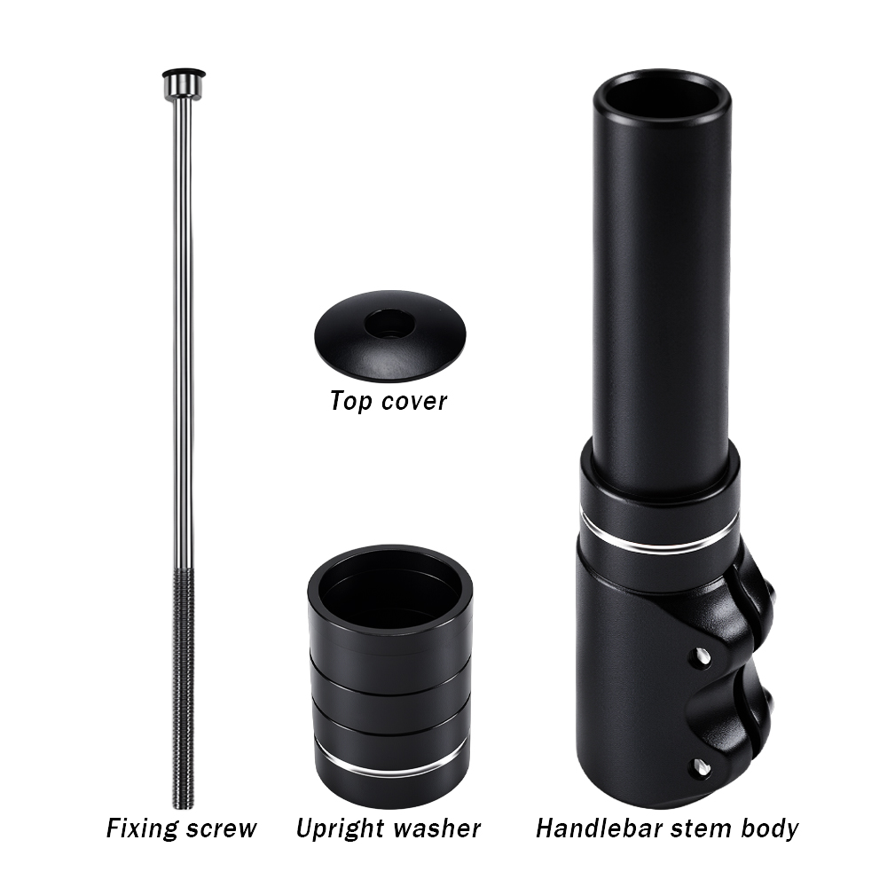 バイクステムフォークエクステンダーハンドルバー高さ延長ライザ - Stem Extender Tube のレビューと価格